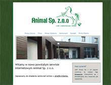 Tablet Screenshot of animal-konin.pl